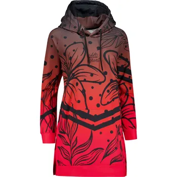Dámská mikina Dámská funkční mikina premium ALTISPORT VOJ/ALW045MI03 ČERVENOČERNÁ XXXL