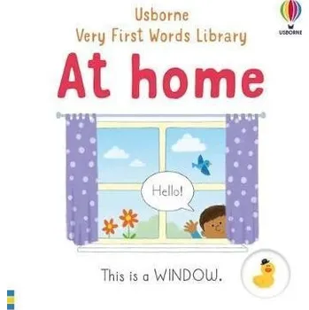 Cizojazyčná kniha Very First Words Library At Home