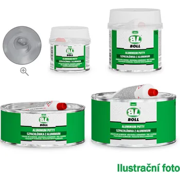 Karosářský tmel BOLL Stěrkový tmel s hliníkem 750g, 002017