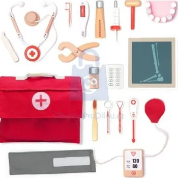 Dětská kuchyňka Sada doktorská, UMU Toys 20 dílů, růžová, balení 1 bal
