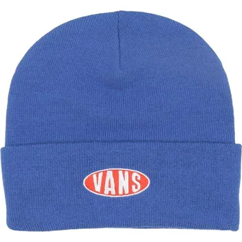 Čepice čepice zimní dětská VANS Most Fun Tall Cuff Beanie True Blue