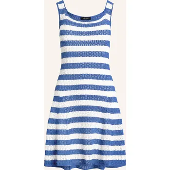 Dámské šaty Lauren Ralph Lauren Dámské Háčkované Šaty, modrá / bílá, 44