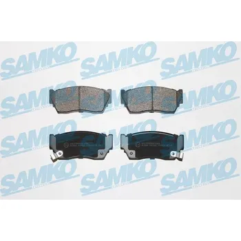 Brzdová destička Sada brzdových destiček, kotoučová brzda SAMKO 5SP520