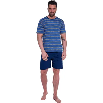 Pánské pyžamo Pánské pyžamo CORNETTE 338/49 jeans L 0