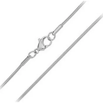 Šperk Šperky4U Ocelový řetízek - had tl. 1,2 mm 50 cm