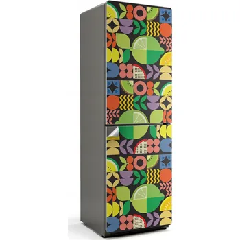 Fototapeta Samolepicí Samolepicí Bubble Free na ledničku Ovocný geometrický vzor