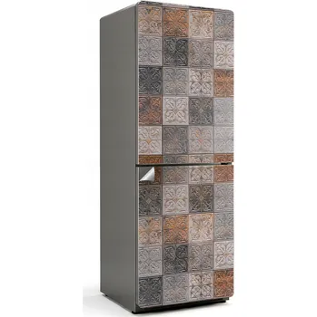 Fototapeta Samolepicí samolepka na ledničku Snadná Aplikace - Vzor dekorativních dlaždic