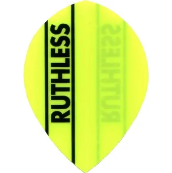 Příslušenství pro šipky Ruthless letky Solid Pear, Barva letky Yellow