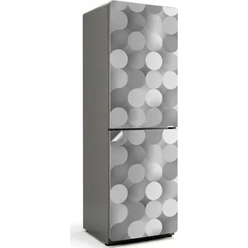 Fototapeta Foto Nálepka Dekorativní Samolepicí na Lednici Abstraktní Vzor Kruhů