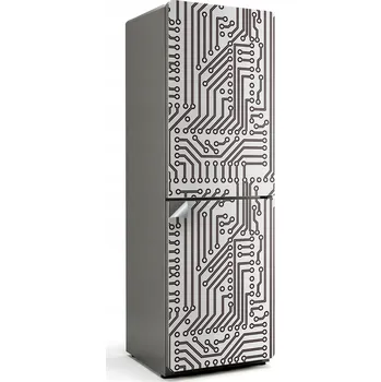 Fototapeta Samolepicí na ledničku do kuchyně, vzor elektronických obvodů