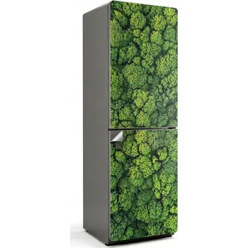 Fototapeta Samolepicí samolepka na ledničku Snadná Montáž Pohled shora na hustý les