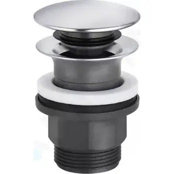 Sifon Kludi Uzavíratelná umyvadlová výpusť push-open 1 1/4, chrom, 1042605-00