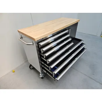 Dílenský regál Kovový skladový regál 95 x 128 x 49 cm, nosnost 10 kg na polici