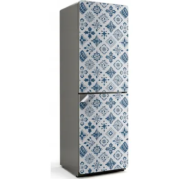 Fototapeta Fototapeta Samolepicí dýha na ledničku Vzor s floristickými motivy