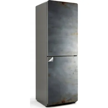 Fototapeta Samolepicí Samolepicí na ledničku do kuchyně Metalická textura s ryskami