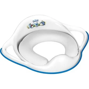 WC sedátko Maltex Sedátko na WC měkké The Smurf - bílá/modrá