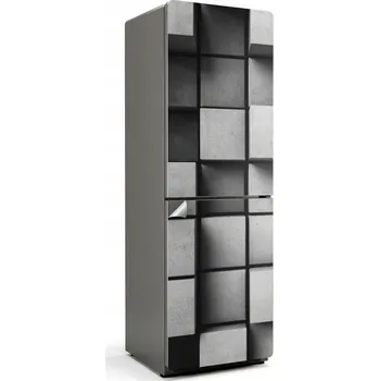 Fototapeta Samolepicí nálepka na ledničku Snadné čištění Geometrické 3D bloky