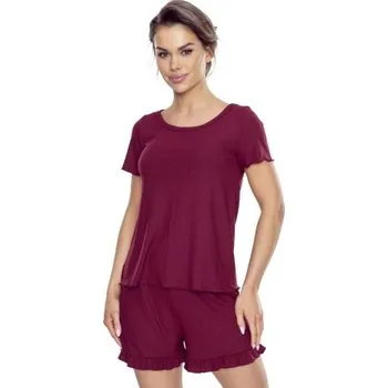 Dámské pyžamo Dámské pyžamo Eldar Beatrice - viskóza Bordó L