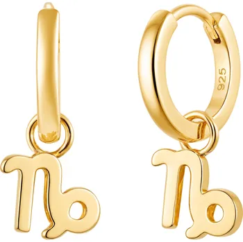 Náušnice Olivie Stříbrné náušnice KOZOROH GOLD 9596 Ag 925; ≤2,2 g.