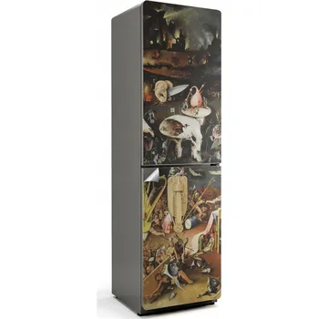 Fototapeta Samolepka na ledničku Loft styl Kuchyně Zahrada pozemských rozkoší Bosch