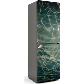 Fototapeta Samolepka na ledničku Bez bublinek – Bubble Free – Vlny ve vodě v pohybu