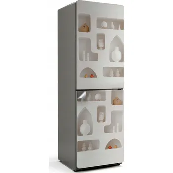 Fototapeta Dekorativní Samolepka Na Ledničku s motivem Modernistické výklenky ve zdi