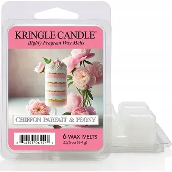 vonný vosk Chiffon Parfait & Peony - Kringle Candle - vonný vosk 64 gramů
