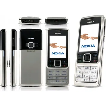 Mobilní telefon Mobilní telefon Nokia 6300 8 MB / 8 MB 2G stříbrný