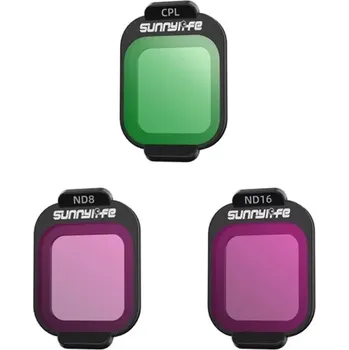 Dron Filtry Sunnylife CPL, ND8, ND16 pro DJI Flip