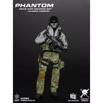 Doplněk k figurce Sada příslušenství pro 1/6 figurku - Phantom Gear And Weapon Set