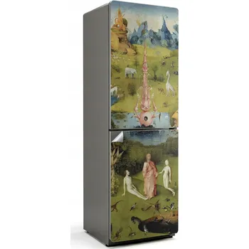 Fototapeta Tapeta / Fólie s motivem na přední stranu lednice Zahrada pozemských rozkoší Bosch