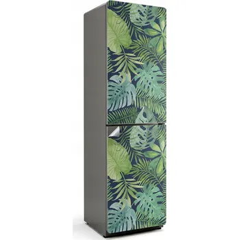 Fototapeta Ochranná samolepka na ledničku Samolepicí Fólie Tropický vzor listů
