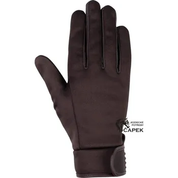 Zimní rukavice HKM -BASIL- - Šedá - S