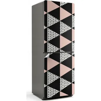 Fototapeta Dekorativní Samolepicí nálepka na ledničku Geometrický vzor trojúhelníků