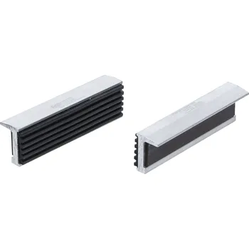 Svěrák BGS BGS6795, Sada ochranných čelistí na svěrák hliníková 100 mm 2dílná