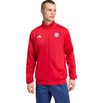 Pánská casual bunda Pánská sportovní bunda Adidas FC Bayern 25/26 DNA Track Top červená
