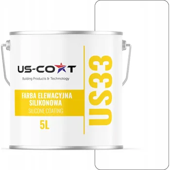 barva na zeď SILIKONOVÁ BARVA BARVA SNĚHOBÍLÁ F103 UV 5L VÝROBCE POLSKÝ