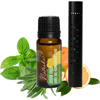 Aroma difuzér Natasha Sada Difuzér do auta + olej Jasná mysl