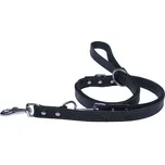 BAFPET Kožené přepínací vodítko EKG - Černá Varianta: Černá - 25mm x 240cm 07306E