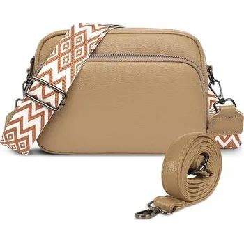 Kabelka Kožená kabelka přes rameno pro ženy černá