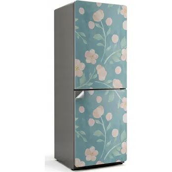 Fototapeta Samolepicí Samolepicí Antibublinková na ledničku Pastelový květinový vzor