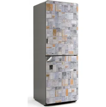 Fototapeta Samolepicí Samolepicí bez bublin na ledničku Mozaika obdélníků