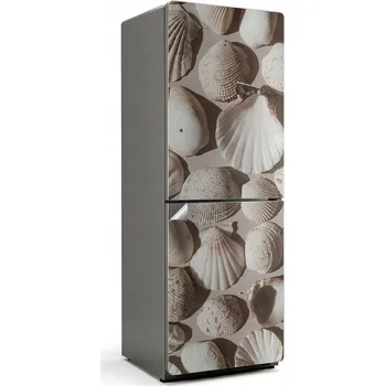 Fototapeta Samolepicí Samolepicí Bubble Free na ledničku – kompozice složená z mušlí