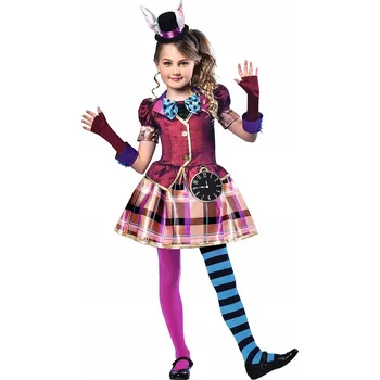 Karnevalový kostým Kostým Kostým alenka v říši divů Halloween 5-6 let 110-116 cm