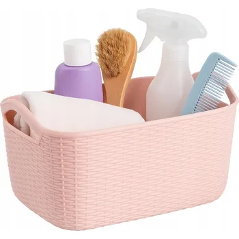 Obraz Univerzální koš plast růžový