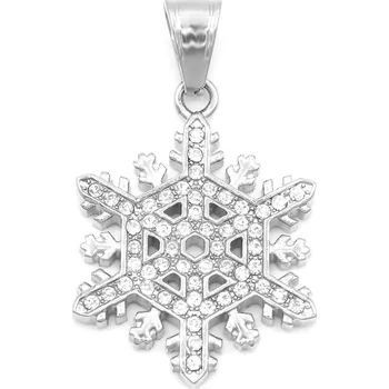 Přívěsek BRUNOshop.cz Přívěsek VLOČKA s kamínky