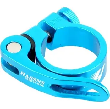 Horské kolo Rychloupínací sedlová objímka pro kola 31,8 - Modrá