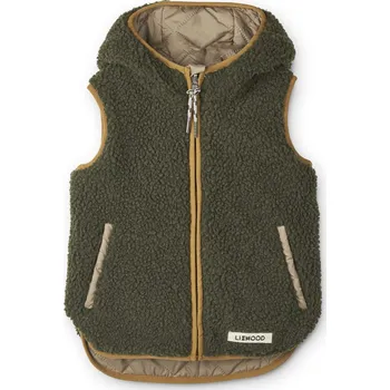 Dámská vesta LIEWOOD Oboustranná vesta Diana - Oat Velikost: 6-9m