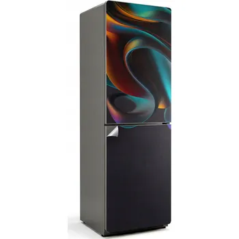 Fototapeta Samolepka Fólie na Lednici Snadné Čištění Abstraktní vlny a tvary