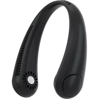 Domácí ventilátor Zaparkorun Přenosný ventilátor na krk - černý